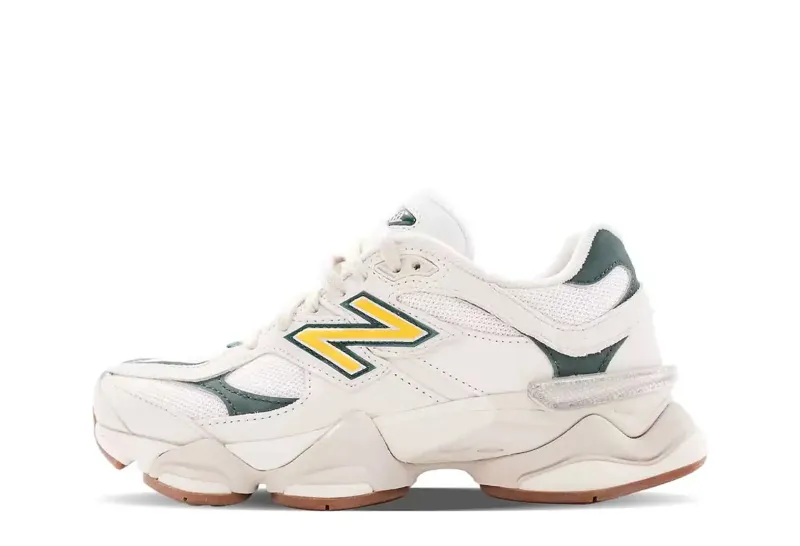 New Balance 9060 White Green Gold (132926832)