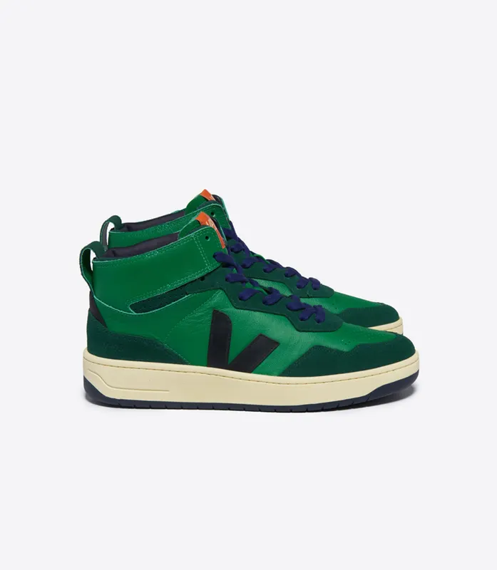 Veja V-95 LEATHER EMERAUDE BLACK (QZ2003686A)