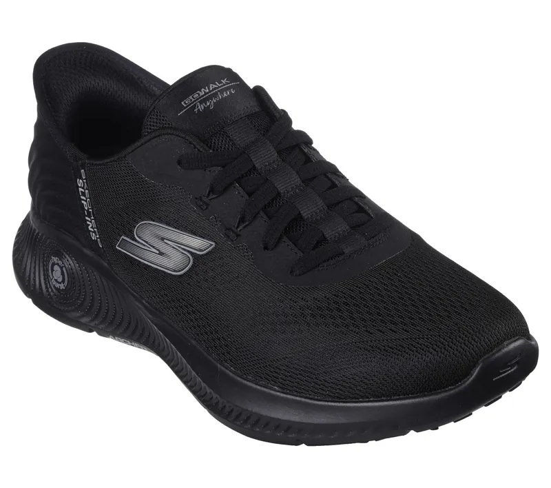 Skechers Skechers Slip-ins: GO WALK Anywhere – Worldwide – Zwart (216314-BBK)