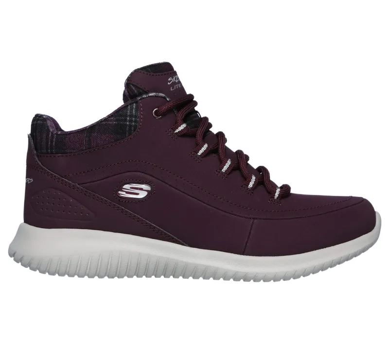 Skechers Ultra Flex – Just Chill – Bordeauxrood (12918-BURG)