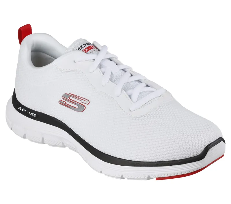 Skechers Flex Advantage 4.0 – Providence – Wht / Zwart / Rood (232229-WBKR)