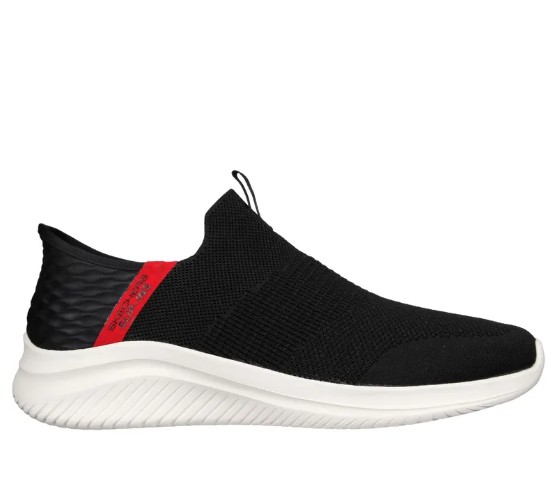 Skechers Slip-ins: Ultra Flex 3.0 – Viewpoint – Zwart / Rood (232451-BKRD)