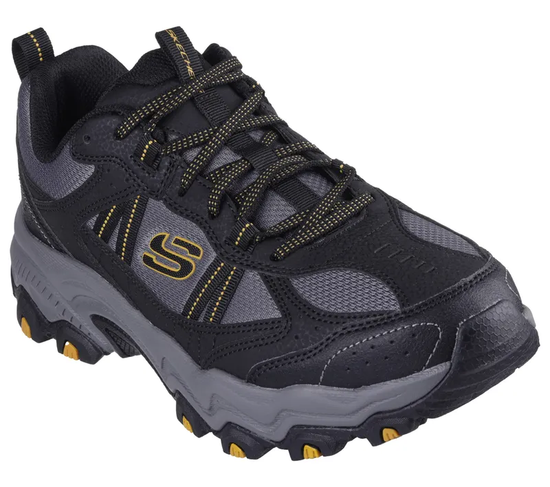 Skechers Stamina AT – Upper Stitch – Zwart / Houtskool (237527-BKCC)