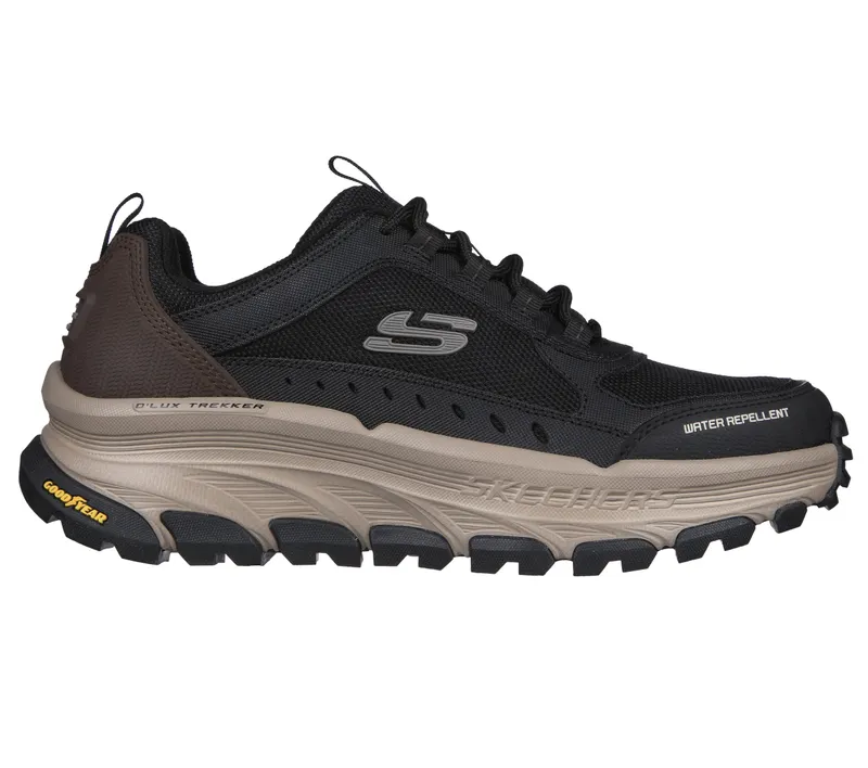 Skechers Relaxed Fit: D’Lux Trekker – Zwart / Natuurlijk (237565-BKNT)