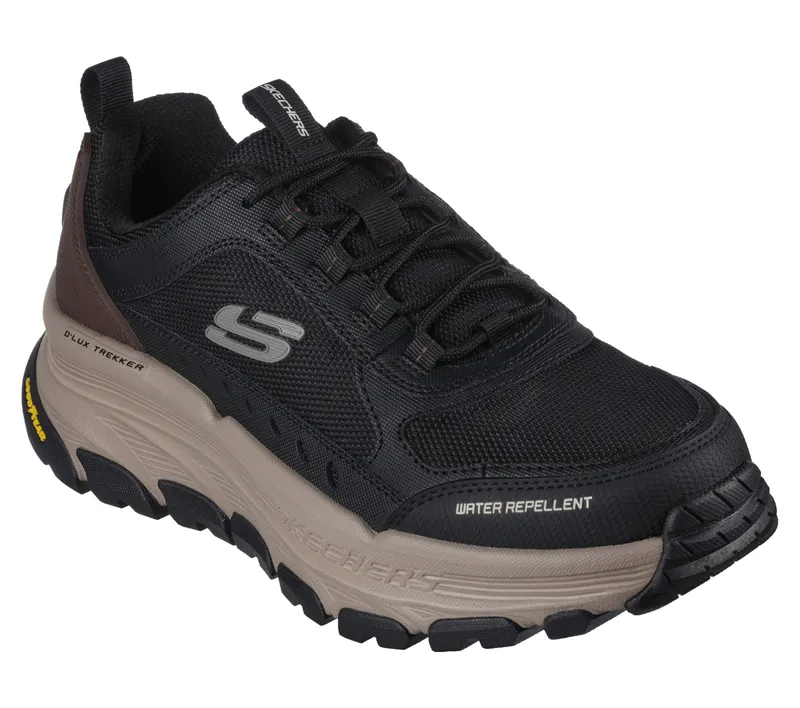 Skechers Relaxed Fit: D’Lux Trekker – Zwart / Natuurlijk (237565-BKNT)