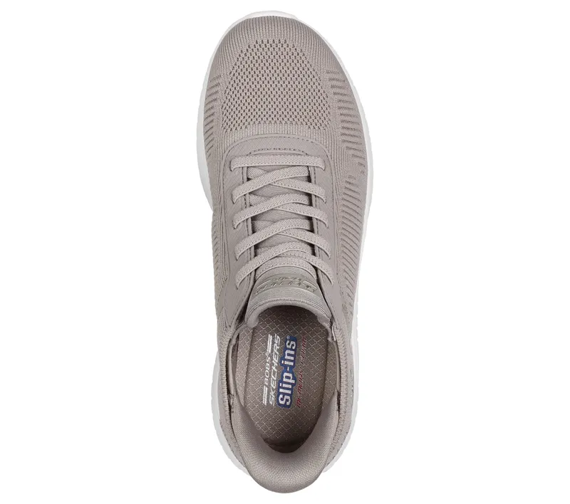 Skechers Skechers Slip-ins: BOBS Sport Squad Chaos – Taupe (117497-TPE)