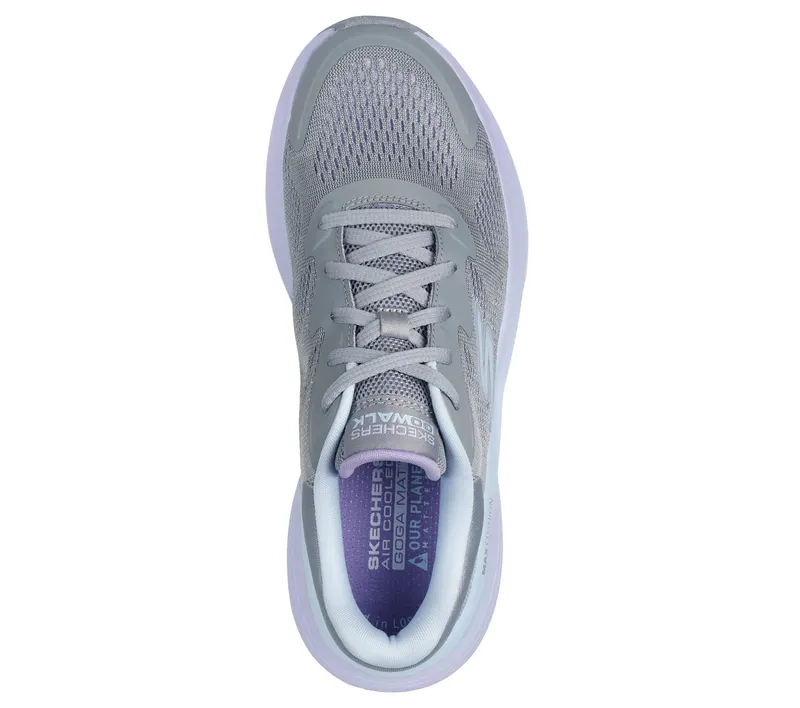 Skechers GO WALK MAX Walker – Vea – Grijs / Aqua (125053-GYAQ)