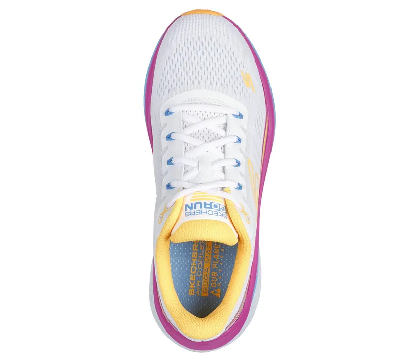 Skechers Max Cushioning Propulsion – Wit / Oranje (128901-WOR)
