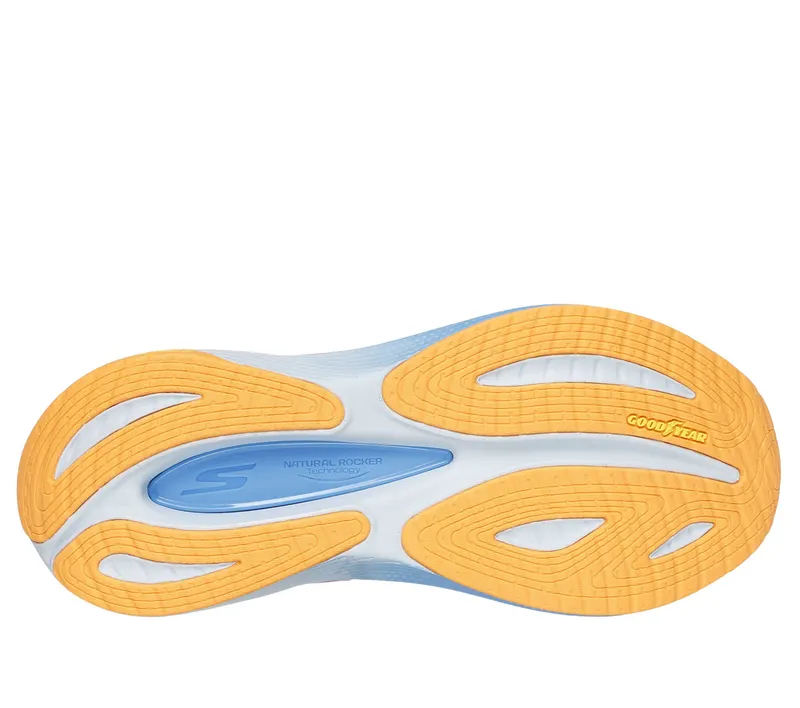 Skechers Max Cushioning Propulsion – Wit / Oranje (128901-WOR)