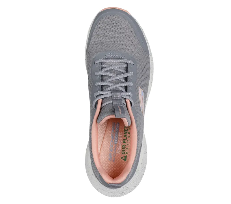 Skechers Relaxed Fit: Edgeride – Smooth Journey – Grijs / Koraal (150472-GYCL)