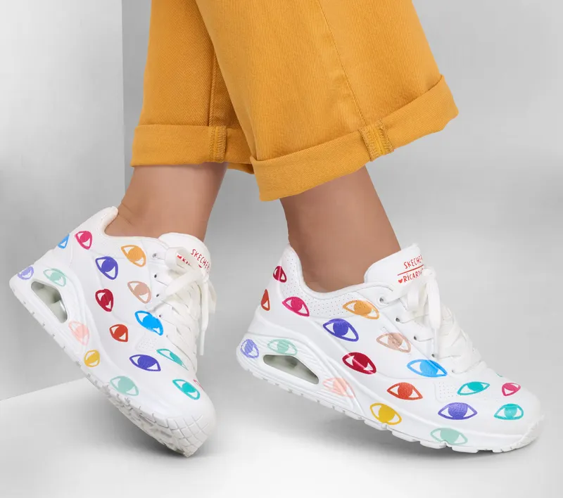 Skechers Ricardo Cavolo: Uno – Many Eyes – Wit / Multi (177955-WMLT)