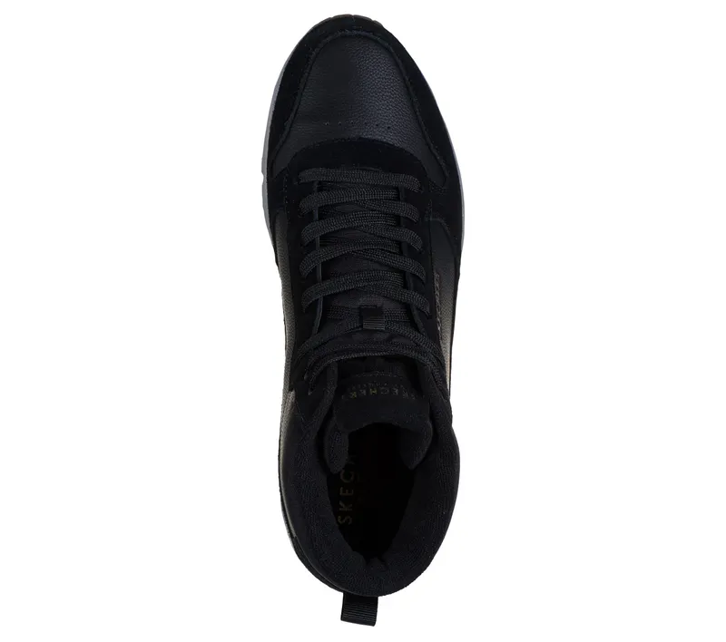 Skechers Uno – Stacre Mid – Zwart (183013-BLK)