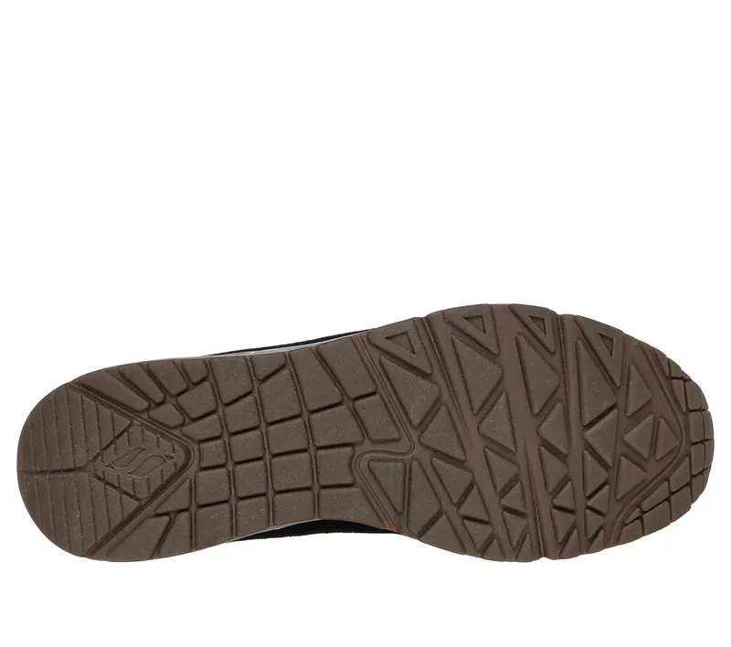 Skechers Uno – Stacre Mid – Zwart (183013-BLK)