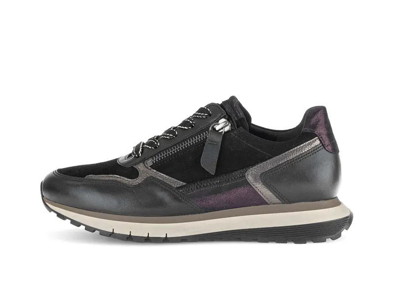 Gabor Lage sneakers Zwart (56.378.27)