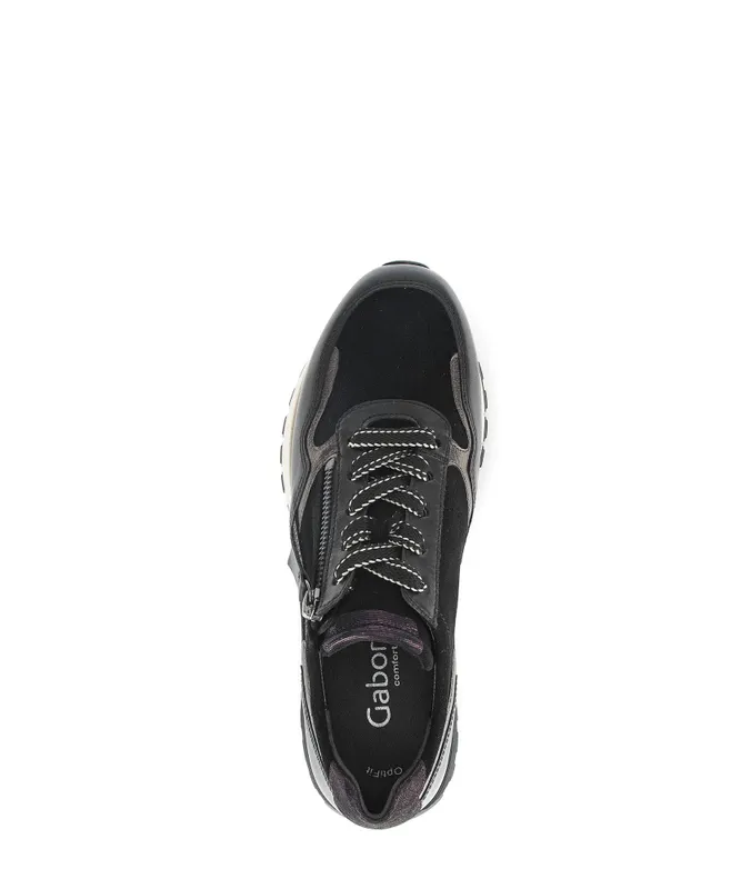 Gabor Lage sneakers Zwart (56.378.27)
