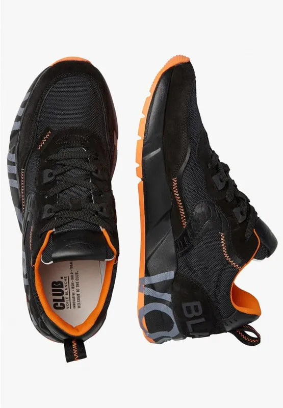 Voile Blanche Club01. Black-orange (2017465111A27)