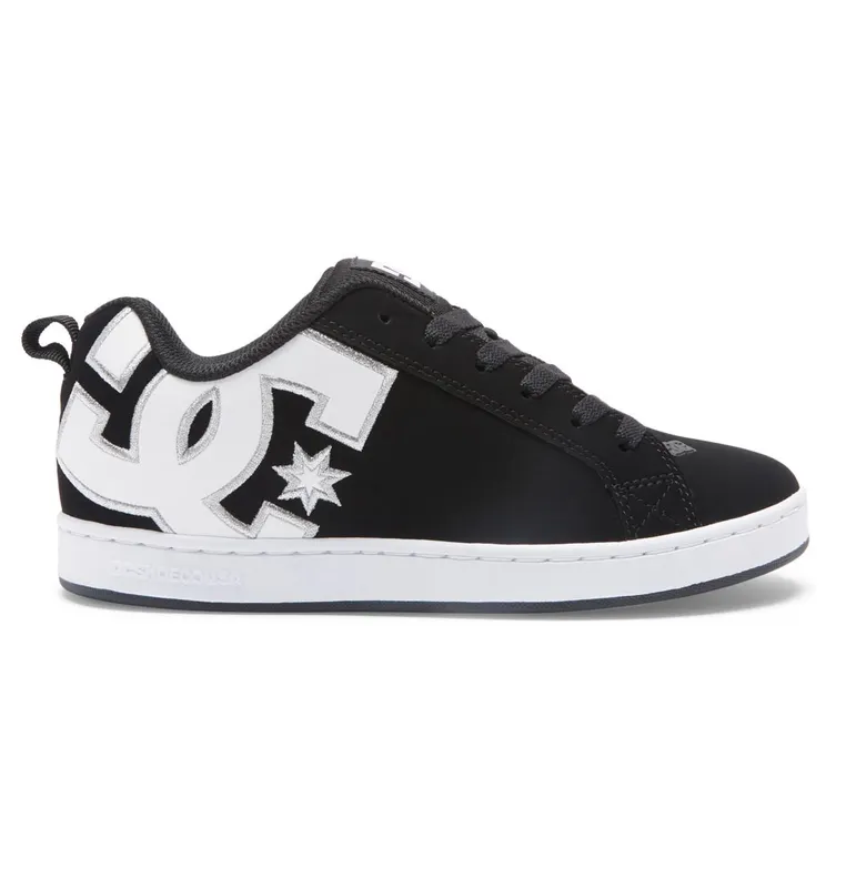 DC Shoes Court Graffik black/white stencil (300678-BWS)