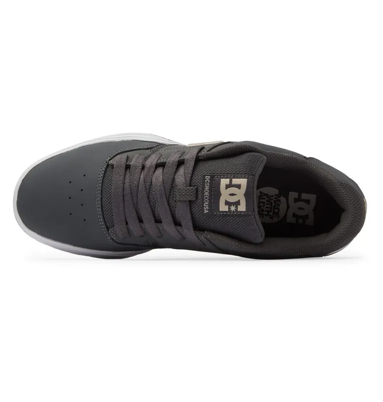 DC Shoes Central grey/white/grey (ADYS100551-XSWS)