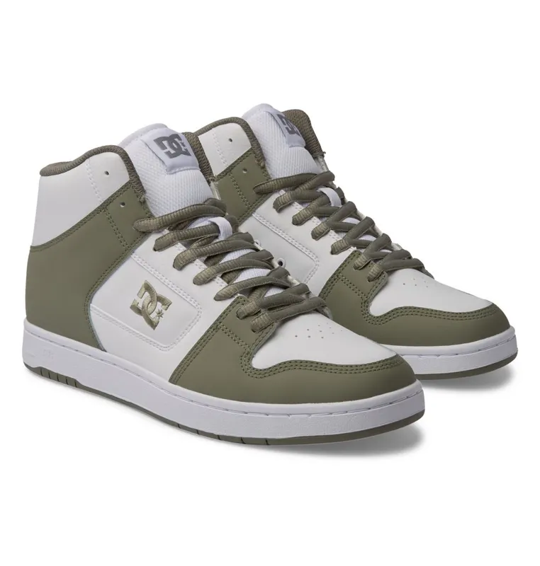 DC Shoes Manteca 4 Hi white/olive (ADYS100743-WO0)