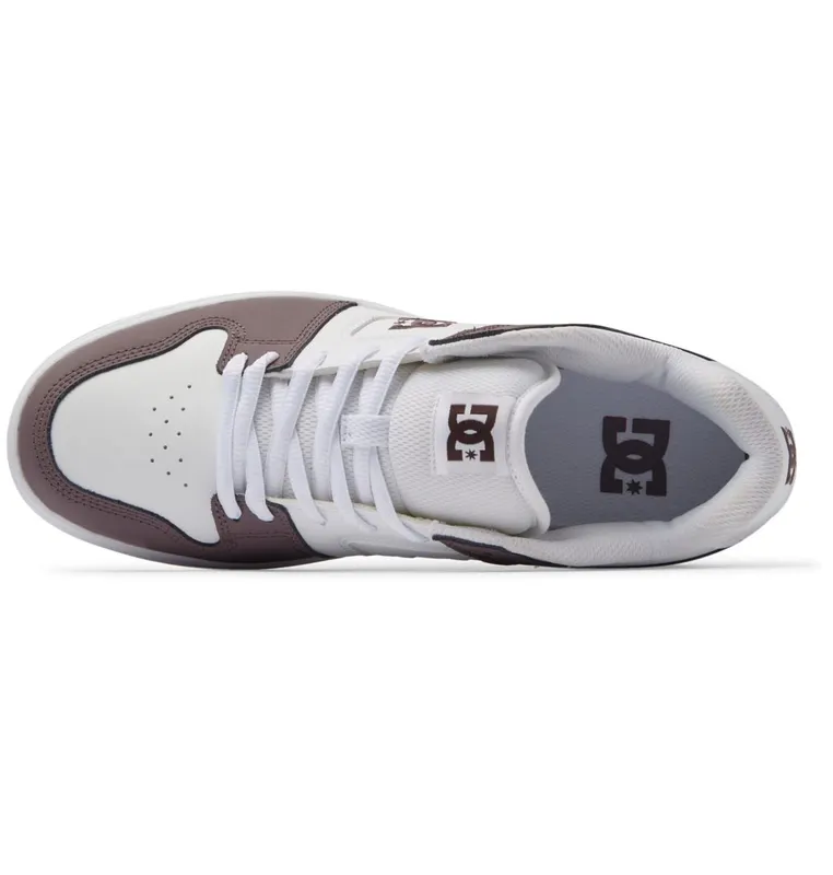DC Shoes Manteca white/plum (ADYS100765-HPM)