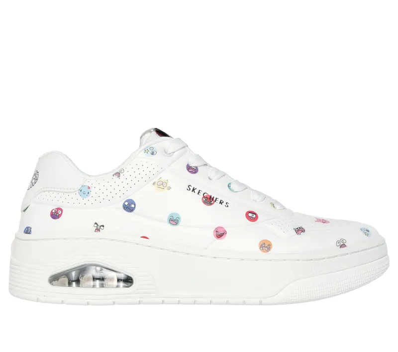Skechers Vexx: Uno Court – Vexx Multi-Moji – Wit / Multi (183505-WMLT)