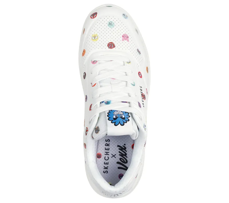 Skechers Vexx: Uno Court – Vexx Multi-Moji – Wit / Multi (183505-WMLT)