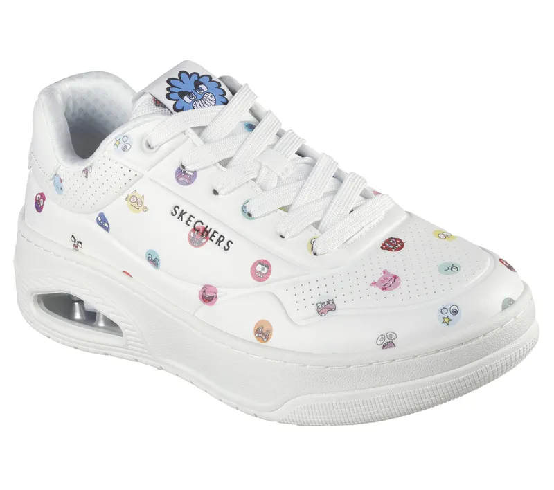 Skechers Vexx: Uno Court – Vexx Multi-Moji – Wit / Multi (183505-WMLT)