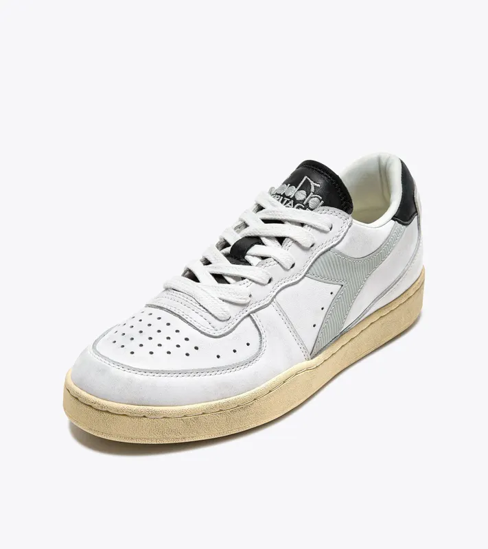 Diadora Mi Basket Low Used White / Glacier Gray (201.181233_C9304)