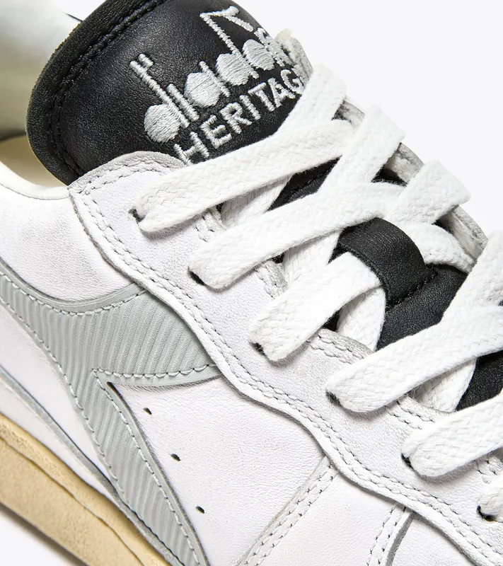 Diadora Mi Basket Low Used White / Glacier Gray (201.181233_C9304)