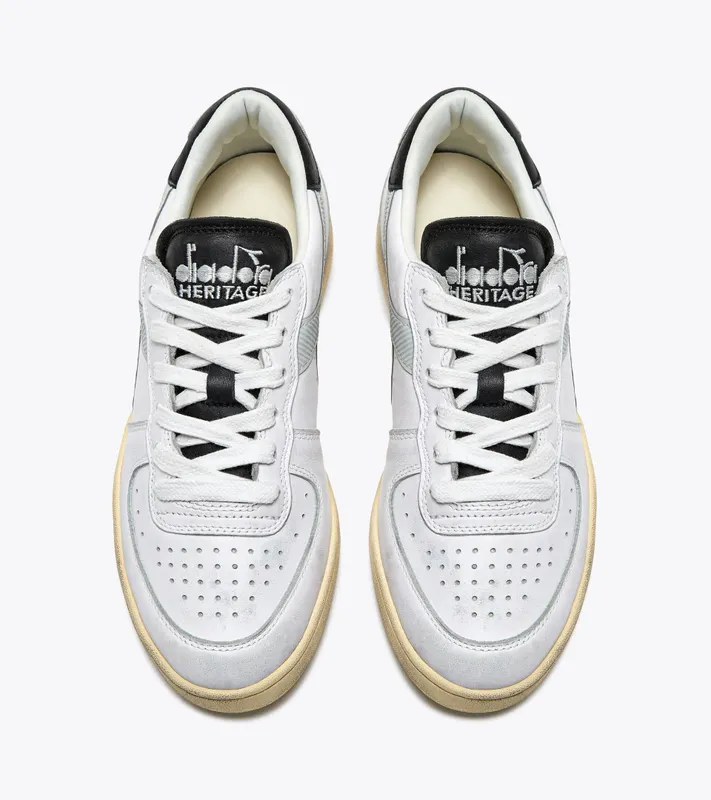 Diadora Mi Basket Low Used White / Glacier Gray (201.181233_C9304)