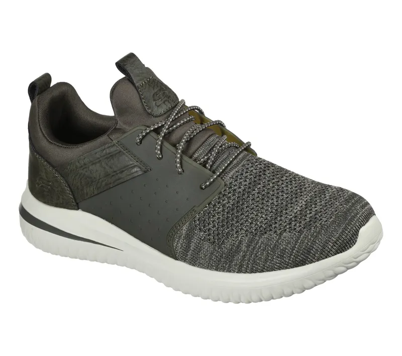 Skechers Delson 3.0 – Cicada – Olijf (210238-OLV)