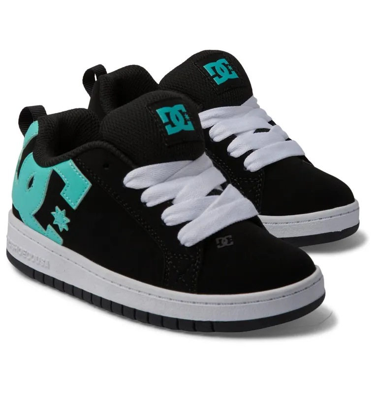DC Shoes Court Graffik black/aqua (ADBS100207-BA2)