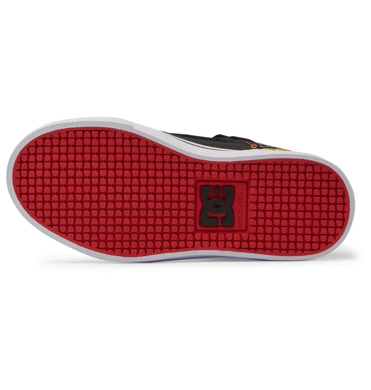 DC Shoes Pure High-Top EV black/red print (ADBS300324-BEP)