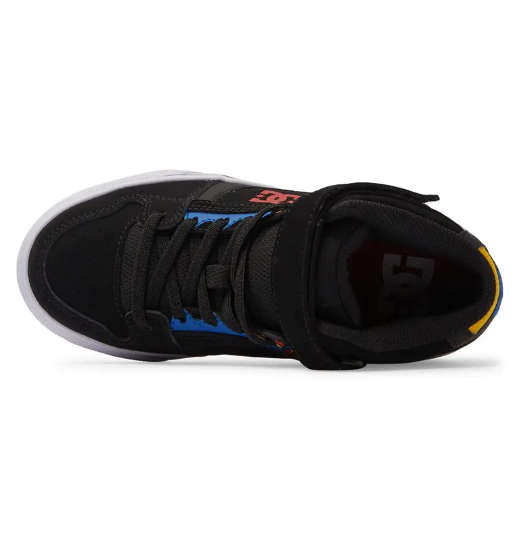 DC Shoes Pure High-Top EV black/red print (ADBS300324-BEP)