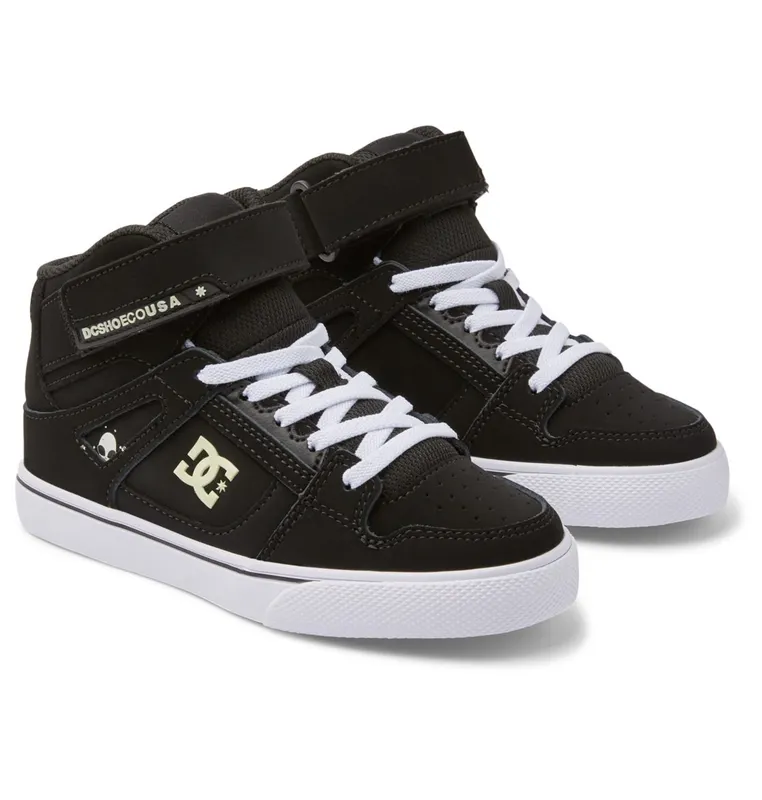 DC Shoes Pure High-Top EV black/glow (ADBS300324-KGO)