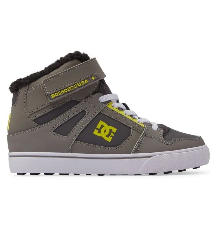 DC Shoes Pure High WNT grey/grey/green (ADBS300327-XSSG)