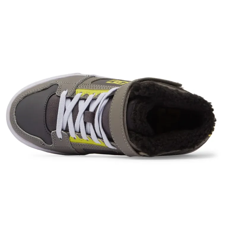 DC Shoes Pure High WNT grey/grey/green (ADBS300327-XSSG)