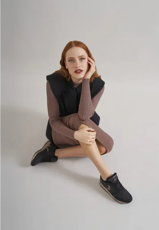 Voile Blanche Julia Fur Black (2015207011A01)
