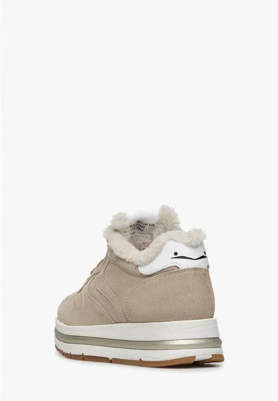 Voile Blanche Maran Fur Beige (2017026020E01)