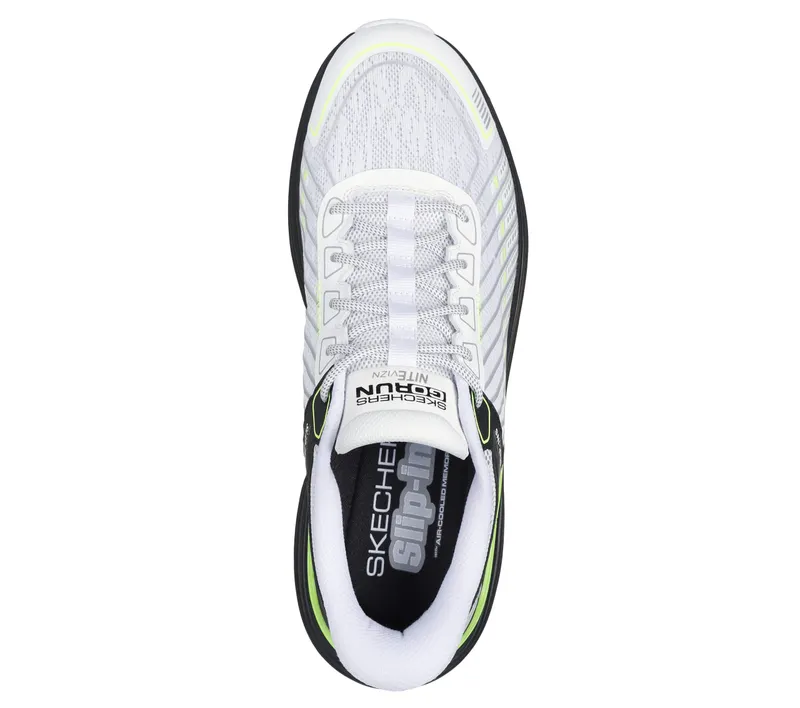 Skechers Skechers Slip-ins: Max Cushioning Suspension – Wit / Zwart (220936-WBK)