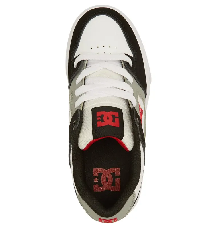 DC Shoes Pure white/black/red (ADBS300267-WBD)