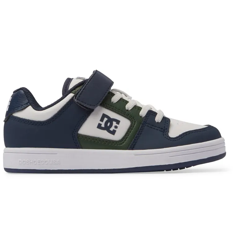 DC Shoes Manteca 4 V white/blue/green (ADBS300378-XWBG)