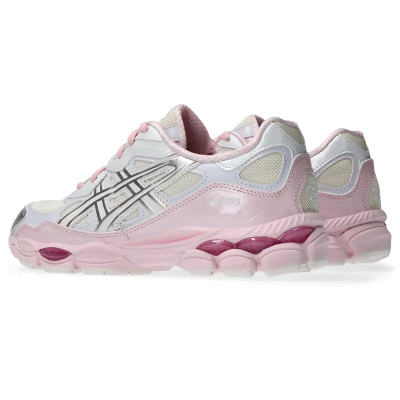 ASICS SportStyle x KICKI BLACK Gel-NYC “Cream/Pink / Silver” (1203A571-100)