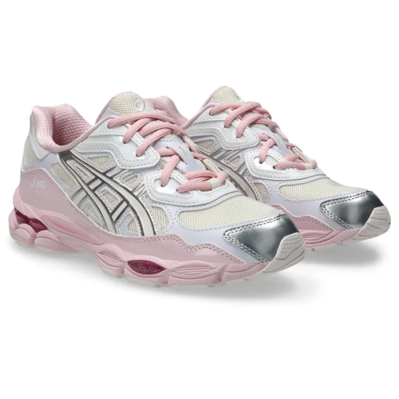ASICS SportStyle x KICKI BLACK Gel-NYC “Cream/Pink / Silver” (1203A571-100)