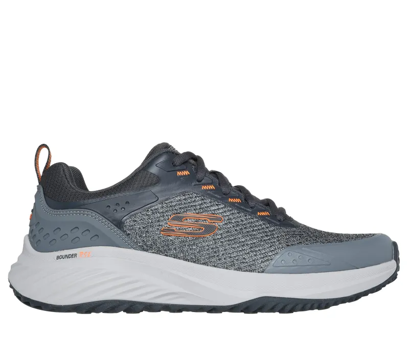 Skechers Bounder RSE – Hazlet – Grijs / Oranje (232783-GYOR)
