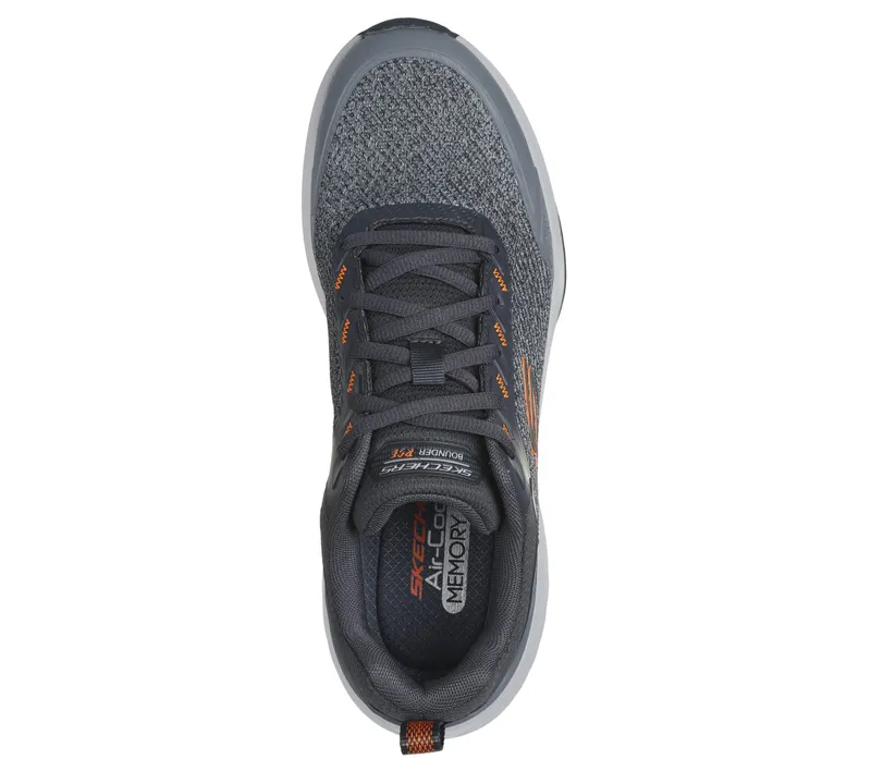Skechers Bounder RSE – Hazlet – Grijs / Oranje (232783-GYOR)