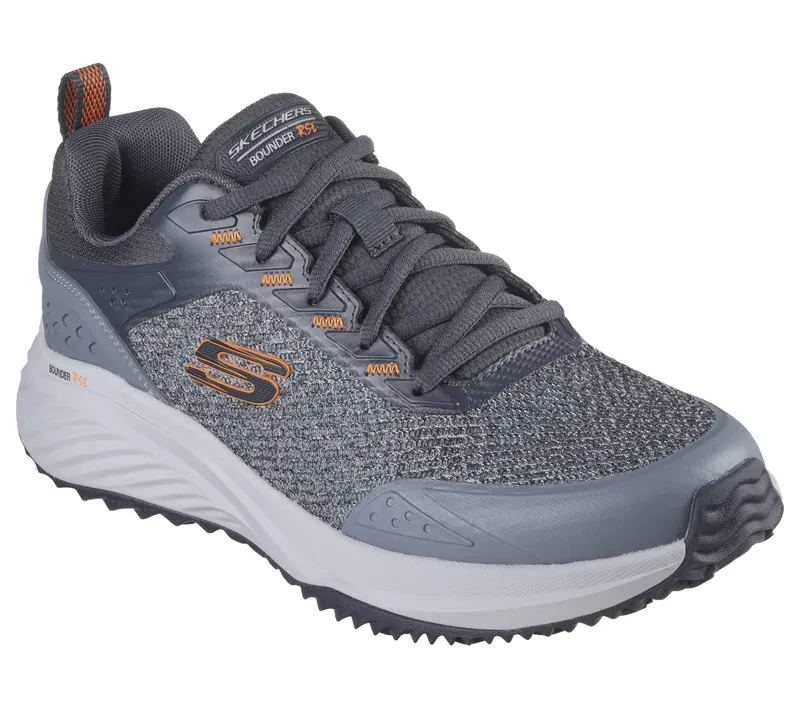 Skechers Bounder RSE – Hazlet – Grijs / Oranje (232783-GYOR)