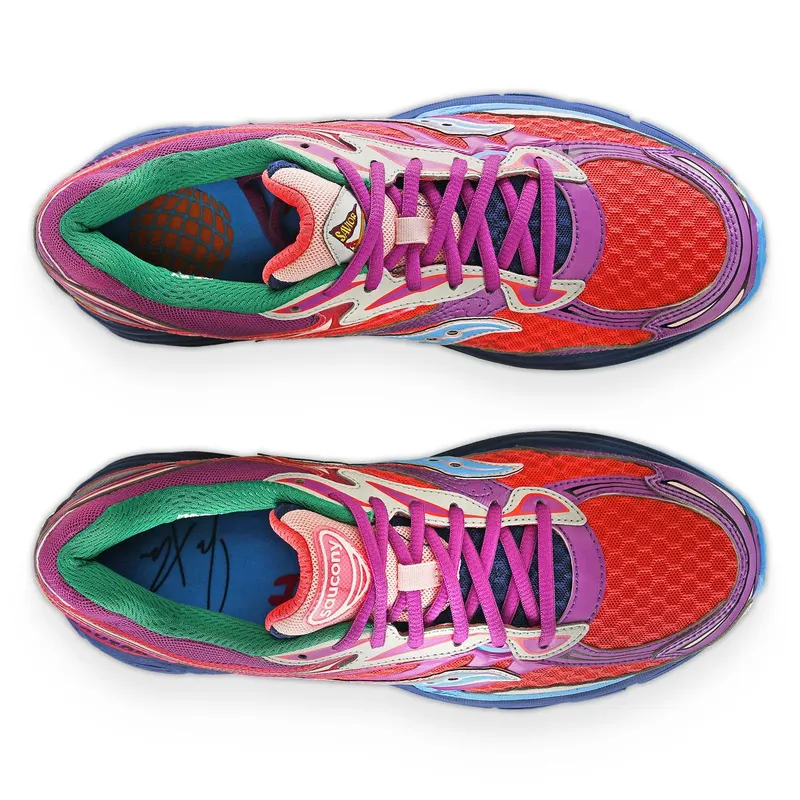 Saucony x JAE TIPS Progrid Omni 9 ‘THE TO-DO LIST’ “Pink/Purple / Multi” (S70864-1)
