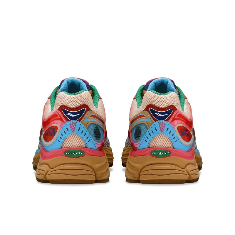 Saucony x JAE TIPS Progrid Omni 9 ‘THE TO-DO LIST’ “Tan/Pink / Multi” (S70864-2)