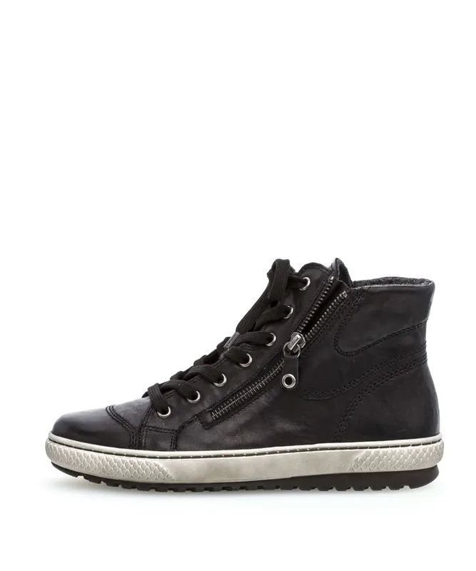 Gabor Hoge sneakers Zwart (53.754.57)